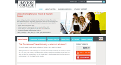 Desktop Screenshot of hayton.com.au